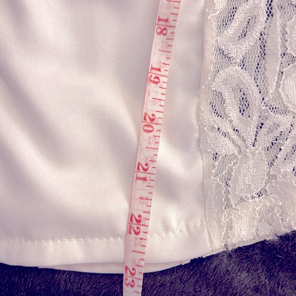 S Women Lace Single Button Shirt Open Front Lapel Neck Long Sleeve - Picture 14 of 14